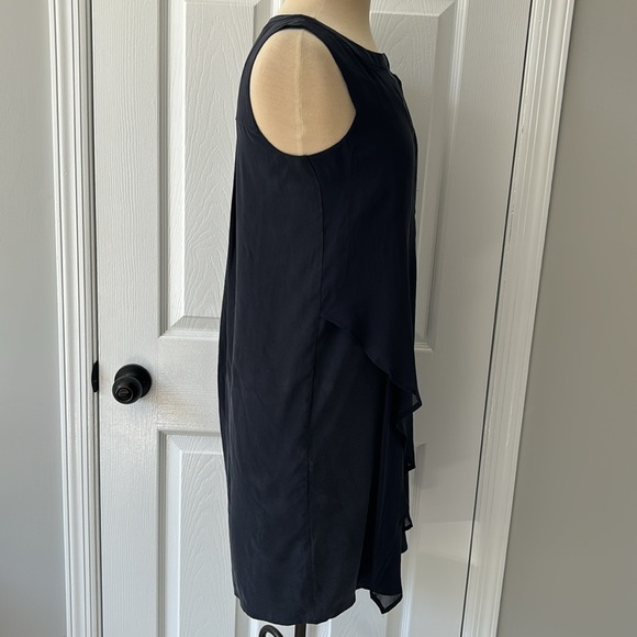 Ecru Navy Silk Dress NWT XS - Picture 5 of 8